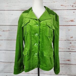 TRIBAL Green Button Up Jacket (12)